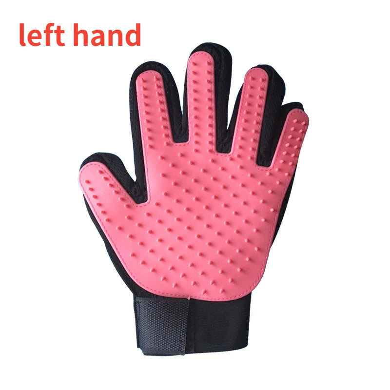 Cat Grooming Glove for Cats Wool Glove Pet Hair Deshedding Brush Comb Glove for Pet Dog Cleaning Massage Glove for Accessories