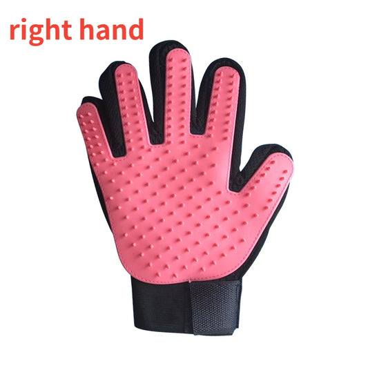 Cat Grooming Glove for Cats Wool Glove Pet Hair Deshedding Brush Comb Glove for Pet Dog Cleaning Massage Glove for Accessories