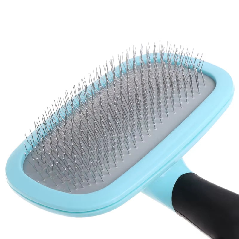 Handle Shedding Hair Brush Pin Fur Grooming Trimmer Comb Tool for Pet Dog Cat